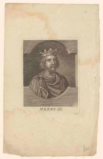 Portrait of Henry III, King of Great Britain