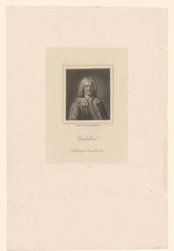 Portrait of Prosper Jolyot de Crébillon