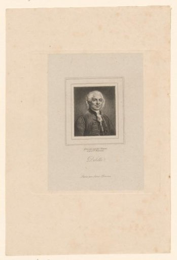 Portrait of Jacques Delille