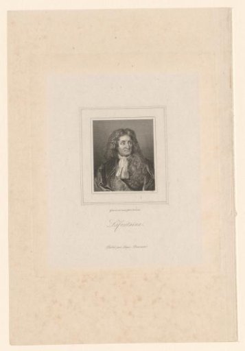 Portrait of Jean de La Fontaine