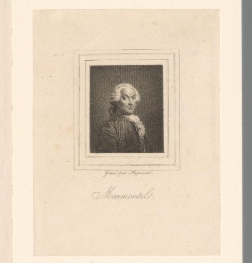 Portrait of Jean-François Marmontel