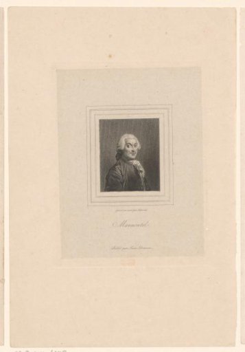 Portrait of Jean-François Marmontel