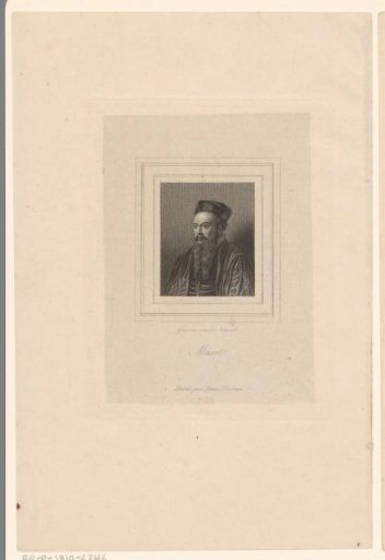 Portrait of Clément Marot