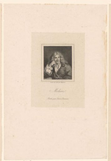 Portrait of Jean-Baptiste Poquelin Molière