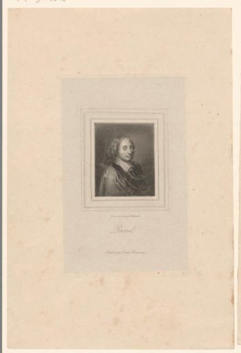 Portrait of Blaise Pascal