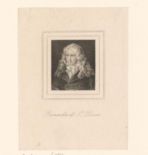 Portrait of Jacques-Henri Bernardin de Saint-Pierre