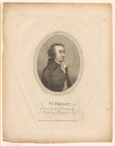 Portrait of Jacques Pierre Brissot