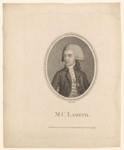 Portrait of Charles de Lameth