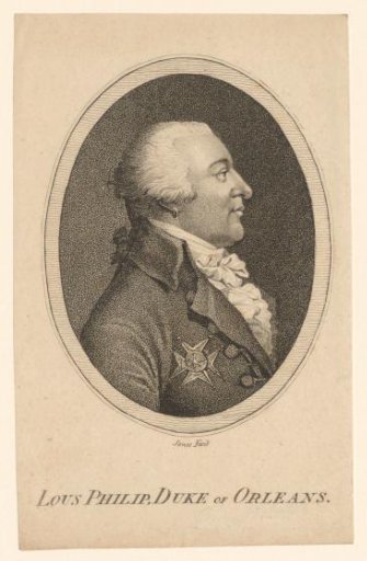 Portrait of Louis Philippe II of Orléans