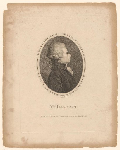 Portrait of Jacques Guillaume Thouret