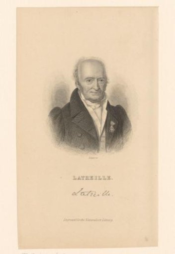 Portrait of Pierre André Latreille