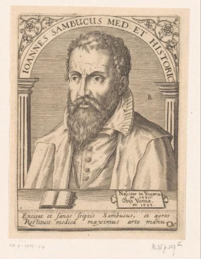 Portrait of János Zsámboky