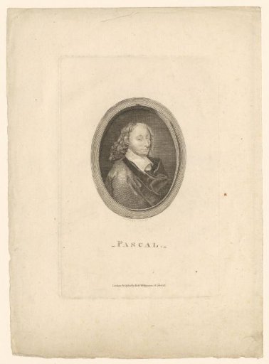 Portrait of Blaise Pascal