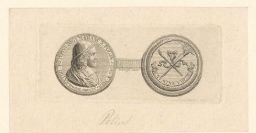 Medal with a portrait of Guido Poterius