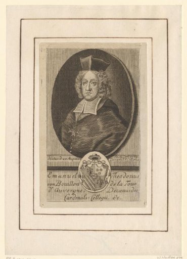 Portrait of Emmanuel Théodose de la Tour d'Auvergne, Cardinal of Bouillon