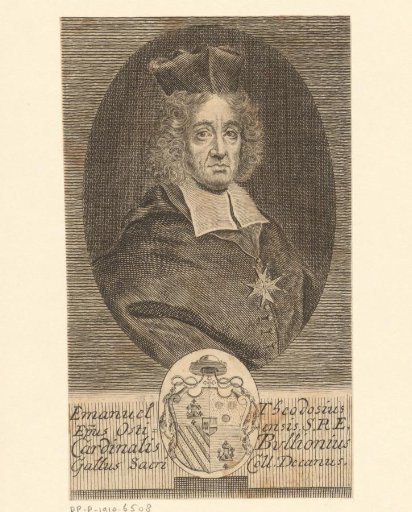 Portrait of Emmanuel Théodose de la Tour d'Auvergne, Cardinal of Bouillon