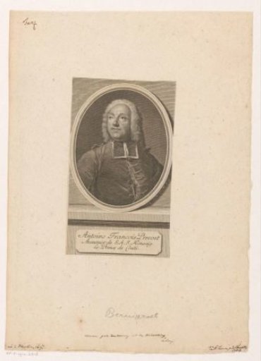 Portrait of Antoine François Prevost