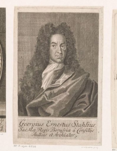 Portrait of Georg Ernst Stahl