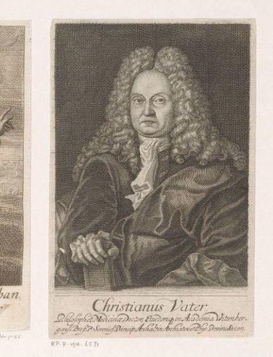 Portrait of Christian Vater