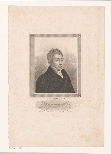 Portrait of Gilbert du Motier, Marquis de la Fayette