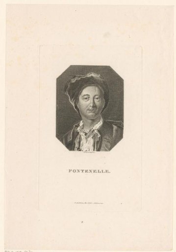 Portrait of Bernard de Fontenelle