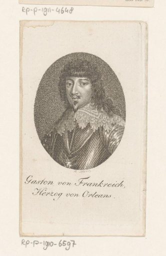 Portrait of Gaston Jean-Baptiste, Duke of Orléans