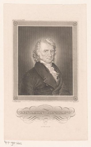 Portrait of Benjamin Constant