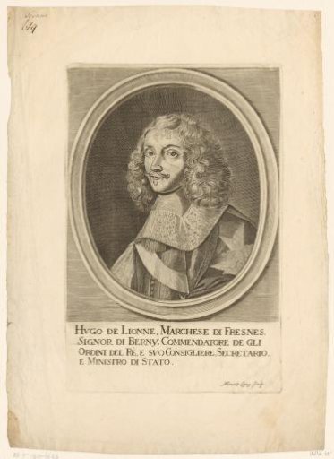 Portrait of Hugues de Lionne