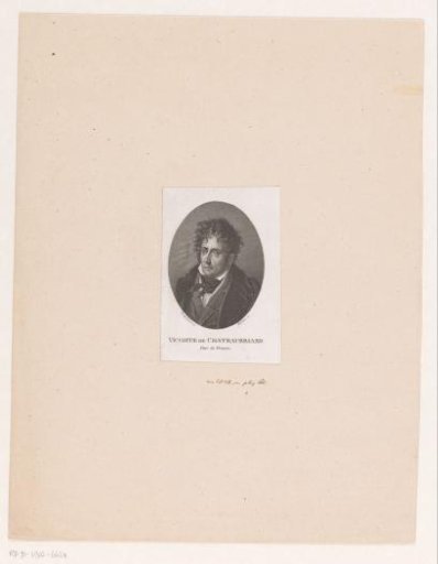 Portrait of François-René de Chateaubriand