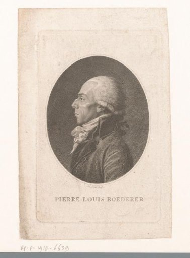 Portrait of Pierre-Louis Roederer