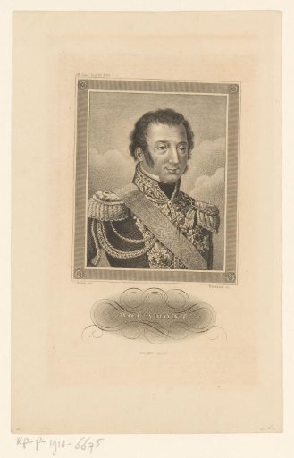 Portrait of Louis Auguste Victor de Ghaises de Bourmont