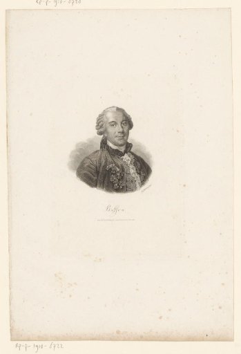 Portrait of Georges-Louis Leclerc, Count de Buffon