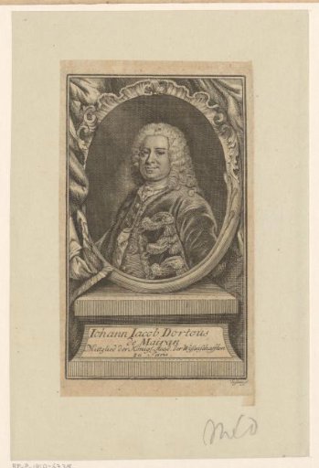 Portrait of Jean Jacques de Mairan