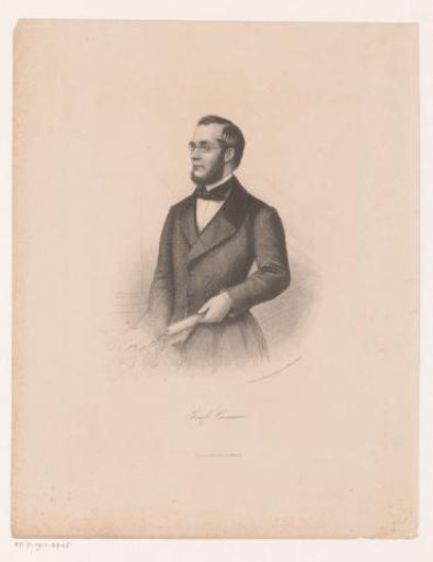 Portrait of Camillo Benzo, Duke of Cavour