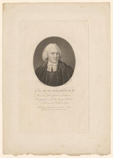 Portrait of Johann Gottlieb Burckhardt