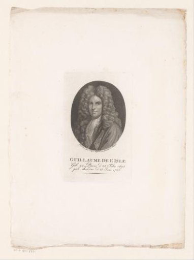 Portrait of Guillaume Delisle