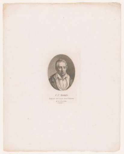 Portrait of Claude C. Robin