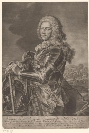 Portrait of Charles Louis Auguste Fouquet de Belle-Isle
