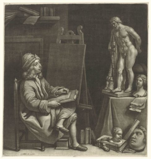 Boy drawing