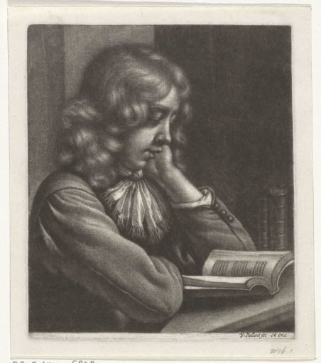 Boy reading