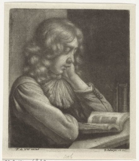 Boy reading