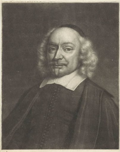 Portrait of the preacher Hendrick Blancheteste