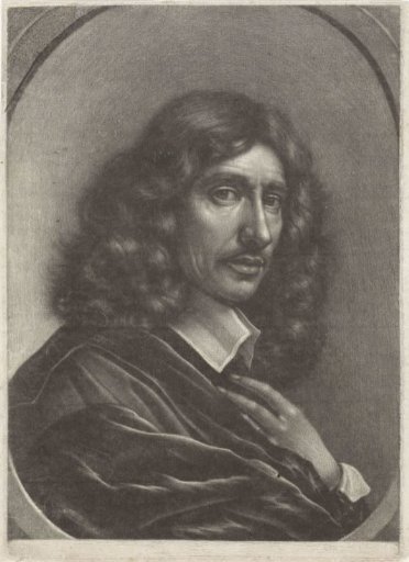 Portrait of a man, facing right