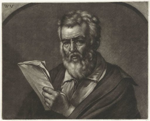 Man with a Small Book