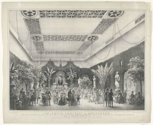 Soiree at Frascati in Amsterdam during the fair of 1845