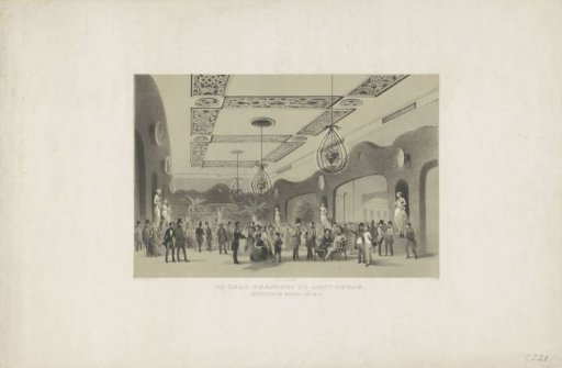 Soiree at Frascati in Amsterdam during the fair of 1854