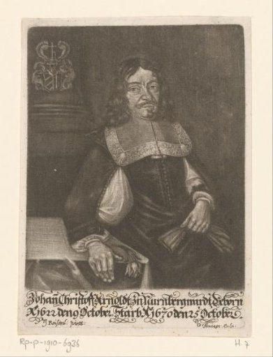 Portrait of Johann Christoph Arnoldt