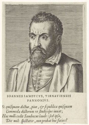 Portrait of Johannes Sambucus
