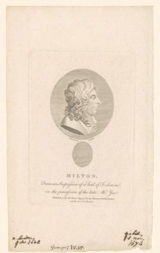 Portrait of John Milton