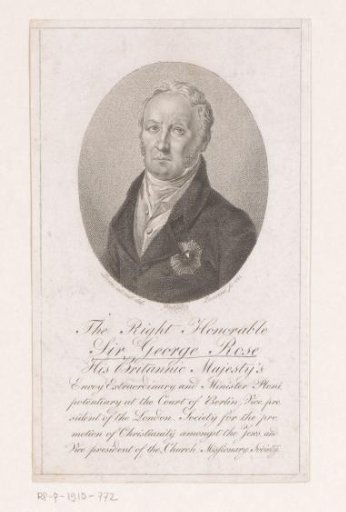Portrait of George Henry Rose